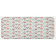 thumbnail image 1 of Geometric Kitchen Mat, Harlequin Pattern with Small Crosses in Pastel Colors Contemporary Mosaic Design, Plush Decorative Kitchen Mat with Non Slip Backing, 47" X 19", Multicolor, by Ambesonne, 1 of 1
