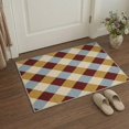 thumbnail image 5 of GENIMO 8'x10' Rug for Living Room, Large Machine Washable Non Slip Low Pile Area Rug for Bedroom Dining Room, Muted Minimalist, Warm Earth, 5 of 6