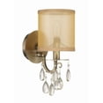thumbnail image 2 of 5621-AB Crystorama Lighting Hampton - One Light Wall Sconce-Antique Brass Finish, 2 of 7