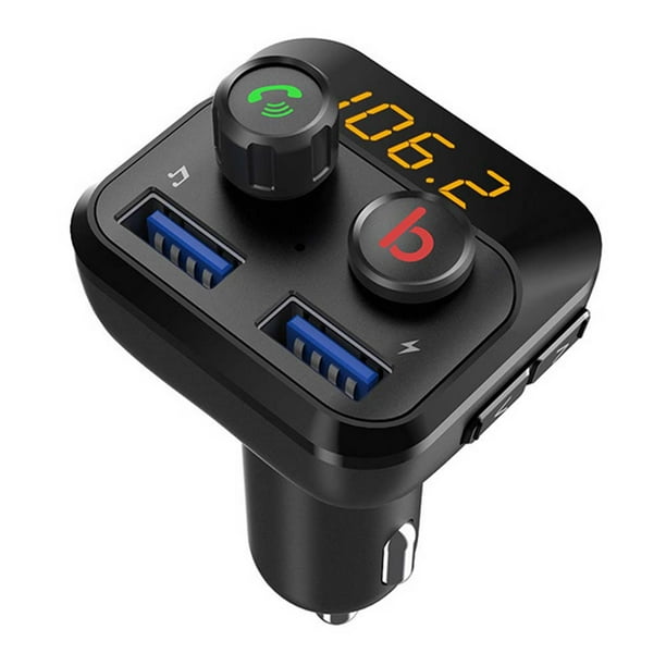 FM Transmitter with Bass Booster, Bluetooth 5.0 FM Transmitter Wireless