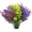 Multicolor, variant on LOVE DOCK 10 Bundles Artificial Lavender Flowers Bouquet Fake Shrubs for Garden Home Porch Decor (Yellow)