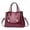 Red, variant on Travel Crossbody Bags For WomenBright Stone Pattern Fashion Handbag, Stylish Daily Shoulder Crossbody Messenger Purse