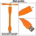 thumbnail image 2 of Portable Mini USB Fan - Flexible Cooler Cooling Fan for PC, Laptop, Power Bank (6Pcs), 2 of 3