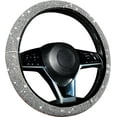 thumbnail image 6 of Bling Steering Wheel Cover Women Crystal Diamond Steering Wheel Cover Soft Velvet Rhinestones Wheel Protector Anti Slip Lining for Diverse Vehicle, Car, SUV,15in, 6 of 11