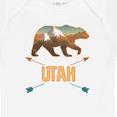 thumbnail image 4 of Inktastic Utah Vacation Bear Silhouette Boys or Girls Baby Bodysuit, 4 of 5