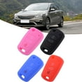thumbnail image 4 of 3 Buttons Silicone Car Key Cover Case for Kia RIO K2 for Hyundai I20 Car Remote Control Key Protection Shell Fob, 4 of 6