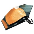 thumbnail image 6 of FORMRS Travel Umbrella Folding Auto Open Close Windproof Rain UV Protection, Green Oranges, 6 of 8