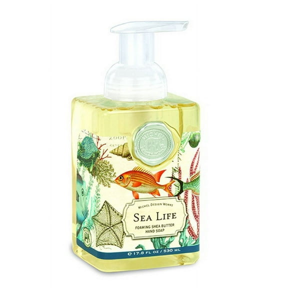 Michel Design Works Sea Life Foaming Shea Butter Hand Soap, 17.8 oz.