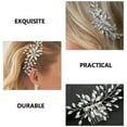 thumbnail image 4 of MasteelfCA Bride Hair Comb Bridal Hair Piece Rhinestone Wedding Headpiece Hair Accessory, 4 of 8
