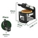 thumbnail image 3 of Máquina para hacer gofres belga Cuisinart WAF-F30, 3 of 7