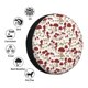 thumbnail image 4 of Balery Mushroom Cubiertas para Neumáticos - Protector Resistente para Neumáticos de Camioneta, SUV, Remolque, Camper y RV-16 inch, 4 of 6