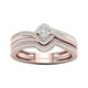 thumbnail image 1 of Anillo de compromiso elegante eterno con moissanita dorada Xihbxyly, 1 of 2