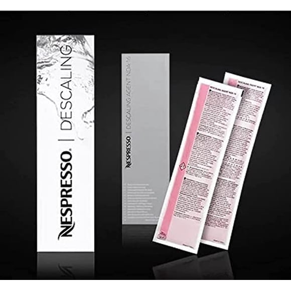 EL KIT DE DESCALCIFICACIÓN NESPRESSO INCLUYE 2 UNIDADES NUEVA VERSIÓN, NUEVA