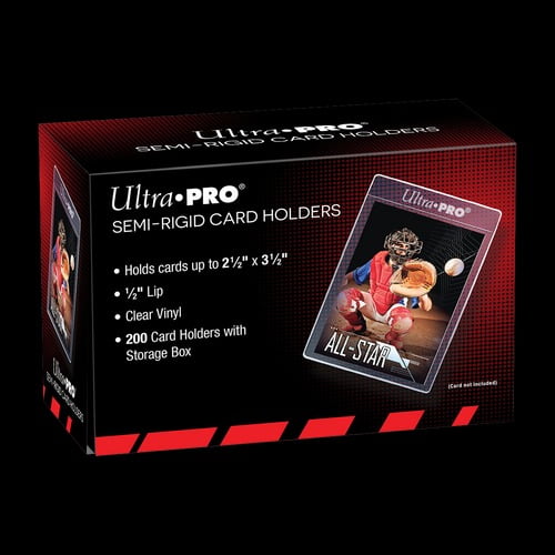 Ultra Pro Box of Semi-Rigid Card Protectors/Top Loaders (200) ULP 81150