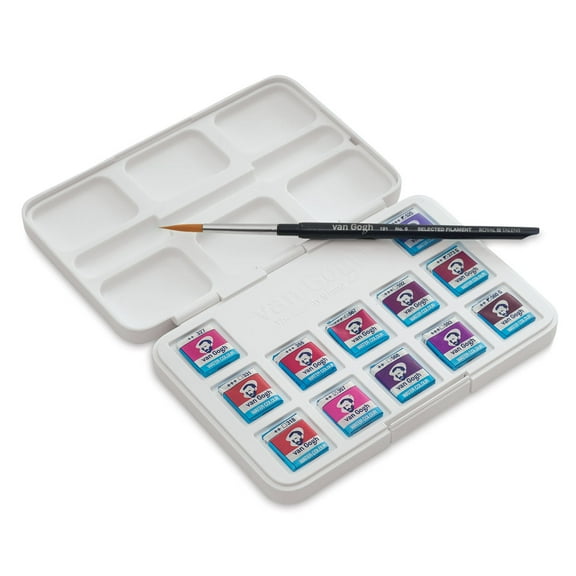 Talens Van Gogh Pinks & Violets Selection Watercolor Paint Assorted Colors (VNG20808642)