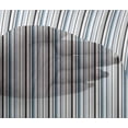 thumbnail image 3 of oneOone Viscose Chiffon Fabric Multicolor Stripe Printed Fabric 1 Yard 42 Inch Wide, 3 of 3