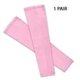 thumbnail image 2 of WIRESTER 1 Pair Arm Sleeves Sun UV Protection Cover With Thumb Holes For Women & Men, Suitable For Cycling, Gardening, Driving, Fishing, Golfing, Hiking - Solid Pink, 2 of 6
