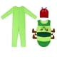thumbnail image 4 of Disfraz de oruga verde, disfraz de cosplay para niños, disfraz de animal para niños, atuendo para espectáculo en el escenario, traje de fiesta de Halloween, 4 of 4
