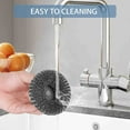 thumbnail image 6 of WEIWEIGG Stainless Steel Scrubber with Handle - Heavy Duty Pot & Grill Cleaner, Rust-Resistant Wool Scrubber for Stubborn Grease on Pans/Oven Racks, 6 of 7