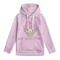 thumbnail image 3 of Kuromi And My Melody Hoodie 3D Print Pullover Hooded Long Sleeve Sweatshirts Tops Blouse with Pocket for Boys Girls L, 3 of 6