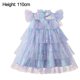 thumbnail image 2 of Vestido de arco iris, vestido de princesa para niños pequeños, lentejuelas de estrella, vestido de tul con gradas de arcoíris, fiesta de cumpleaños, vestidos de novia, ropa de verano para niñas, 2 of 5