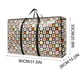 thumbnail image 3 of Baúles de almacenamiento, bolsas reutilizables extragrandes con asas y cremalleras resistentes, bolsa de mudanza lavable y resistente, organizador para debajo de la cama, manta y botella., 3 of 7