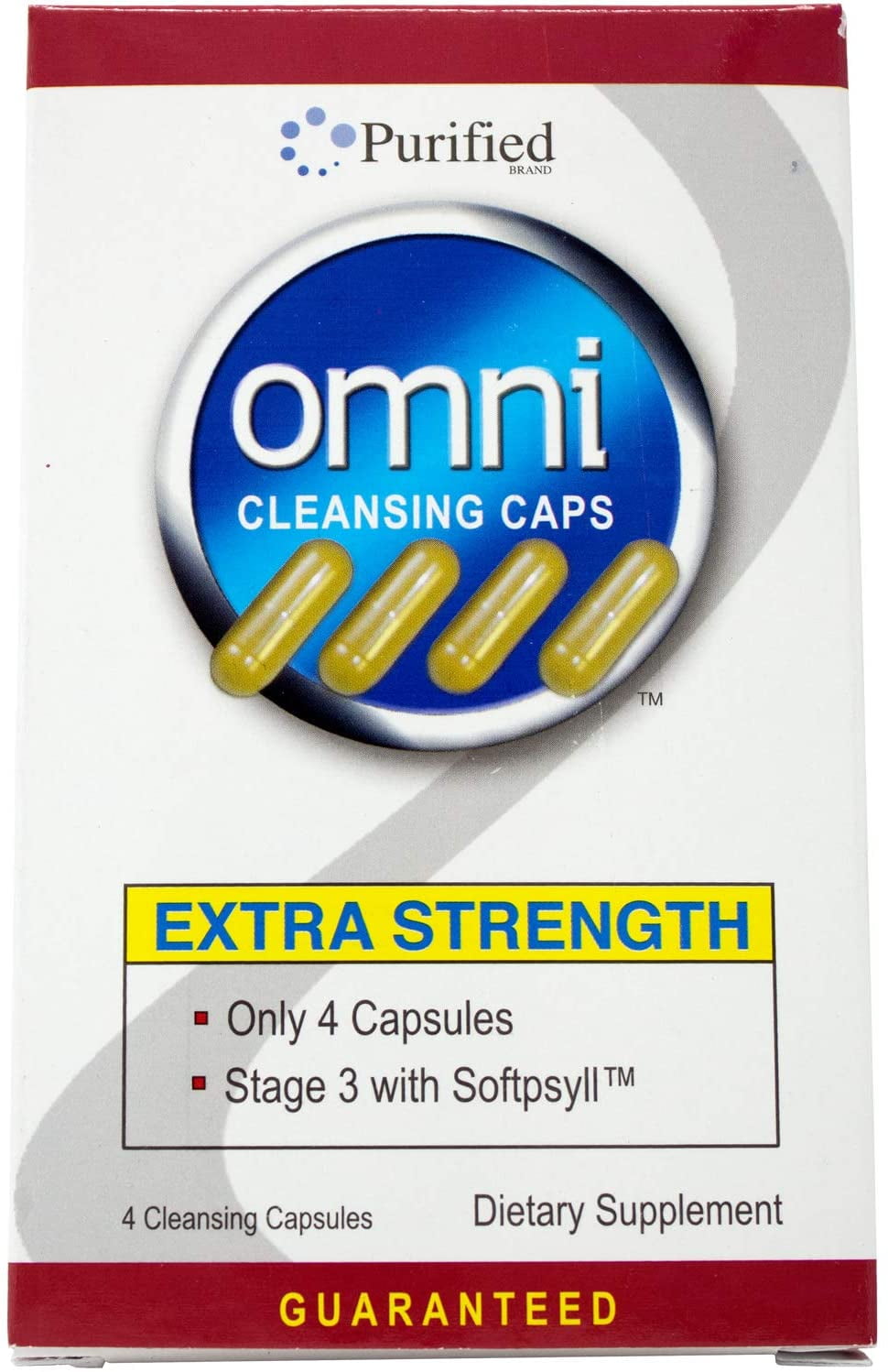 OMNI, CLEANSING CAPS,EXTRA STR 4 CAP