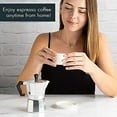 thumbnail image 4 of Primula Aluminum Espresso Maker - Aluminum - For Bold, Full Body Espresso - Easy to Use - Makes 3 Cups, 4 of 8