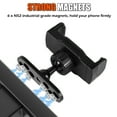 thumbnail image 2 of IC ICLOVER Portable Gym Magnetic Phone Holder with Magnet Base Attach to Metal Surface, 360° Adjustable Gym Magnet Phone Mount for All Smartphones, 2 of 7