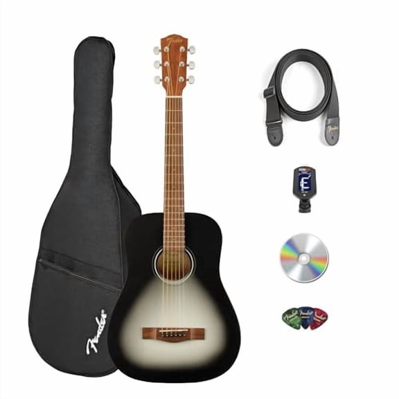 Fender FA-15 3/4-Scale Kids Steel String Acoustic Guitar - Moonlight Burst w/ Gig Bag