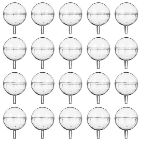 

Frcolor 25pcs Plastic Chocolate Bouquet Cups Candy Bouquet Wrapper Holders Transparent Candy Truffle Cups
