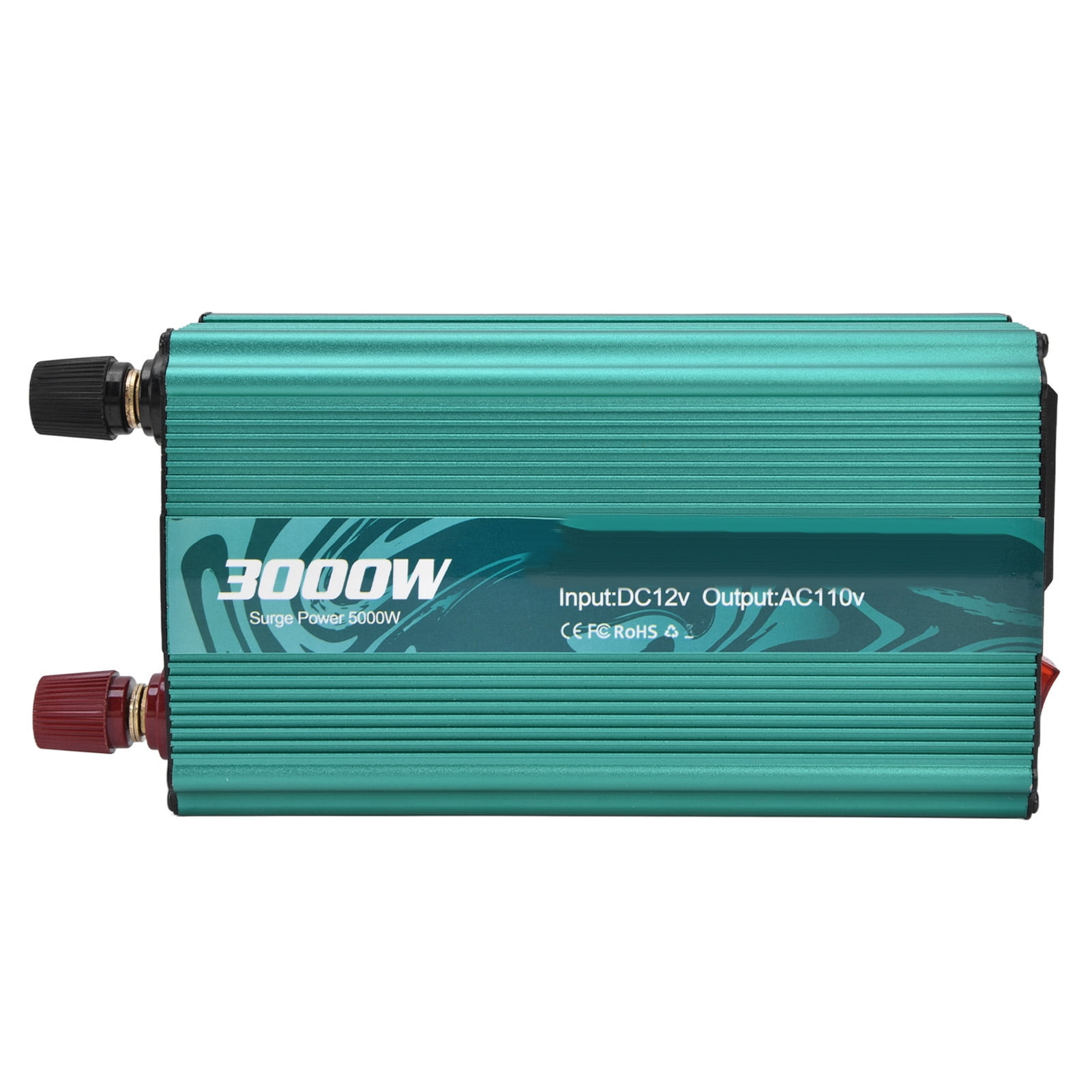 Tebru 9YUXpDs-12 12V 3000W Continuous Power Inverter with Overload Protection for Electric Light