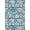 Blue, Pattern 8, variant on ODIKA 8'x10' Navy Blue Floral Geometric Washable Area Rug Intricate Lattice Design With Classic Motif And Ornate Border for Dining Room, Large Office, Lounge, Non-Slip Chair-Friendly Mat
