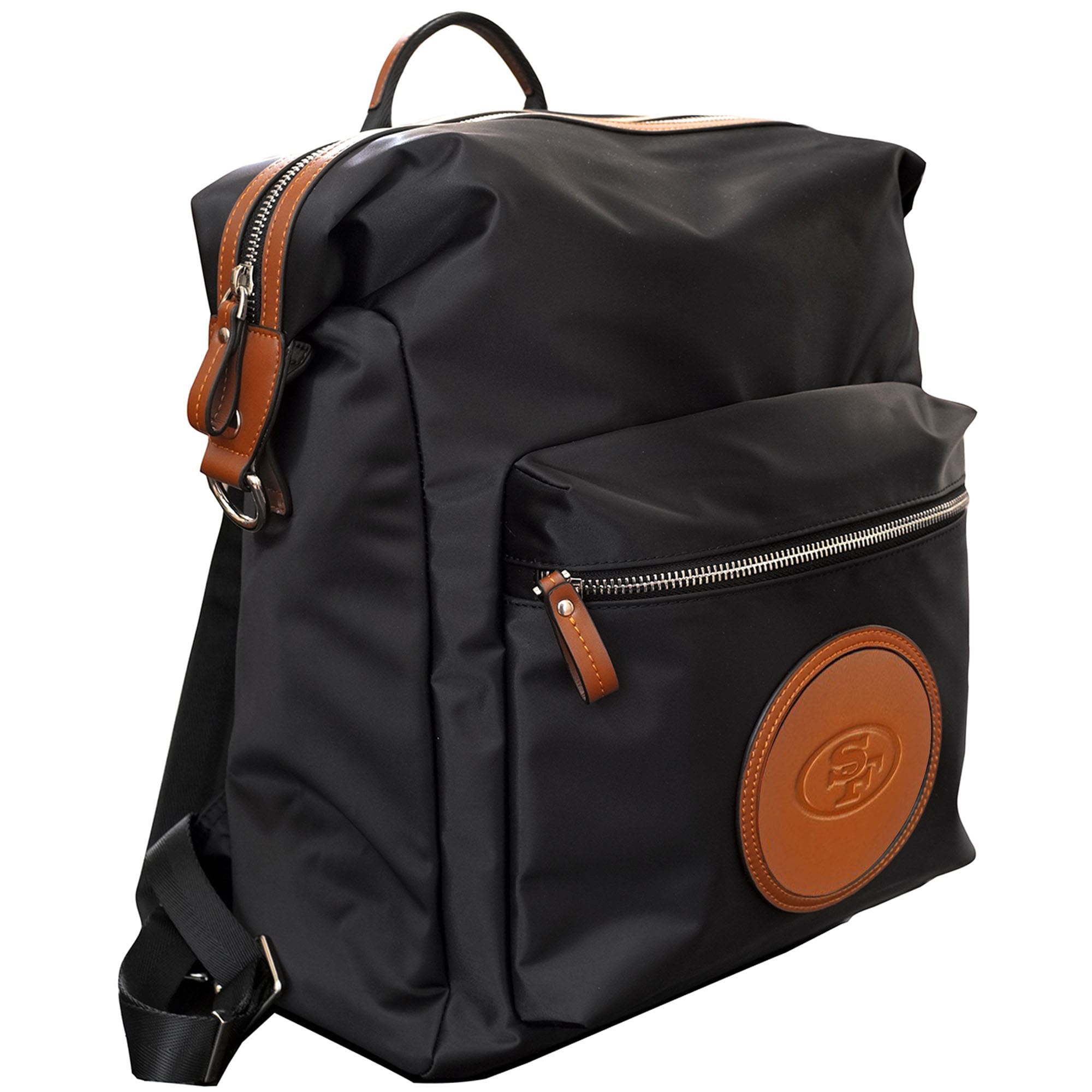 Green Bay Packers MOJO Black & Brown Signature Backpack NFL Green Bay Packers Varsity Mini Backpack main image 2