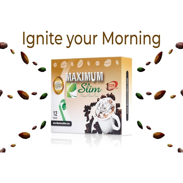 Maximum Slim Original Classic Cocoa Powder, 12 Ct - Walmart.com