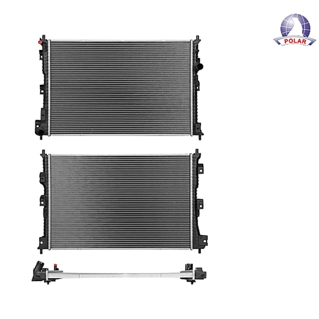 1 Radiador De Agua Explorer 2012 A 2015 Ford L4 2.0L Soldado Explorer L4 2.0l Std Polar .