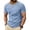 12# Light Blue, variant on Mens T-Shirts Short Sleeve Cotton Crew Neck Tshirts Casual Classic Stylish Vintage Tees Breathable Moisture Wicking Comfort Dark Green XL