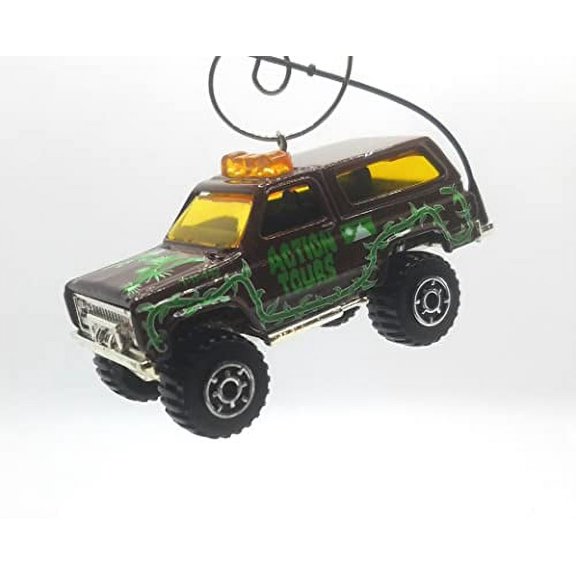 Christmas Ornament for Chevy Blazer 4x4 Brown Green