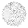 thumbnail image 1 of Cubierta de lámpara de vidrio, pantalla de lámpara de vidrio globo, cubierta de accesorio de iluminación G9 para sala de estar, dormitorio, cafetería, Diámetro 12cm, 1 of 8