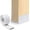 White, variant on YOUSHARES Under Door Draft Stopper - Strong Adhesive Seal Blocker, Soundproof Sweep, Weather Stripping, Noise Insulator for Bottom of Door(Black)