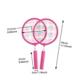 thumbnail image 4 of Juego de raquetas de bádminton para niños, juego de mini bádminton con 10 bádminton para niños de 2 a 12 años Sincero Hogar, 4 of 5