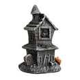 thumbnail image 2 of Wosthever Decoración de Halloween, adorno para la casa, fiesta de Halloween, decoración LED, resina sin llama, adorno artesanal aterrador para Bar de Kits de decoración para fiestas Bruja, 2 of 6