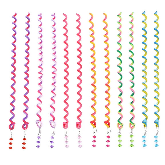 LABSERRON Curly Hair Braider Hair Braider Random Color 12Pcs for Girls Hair Styling