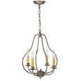 thumbnail image 2 of Meyda Tiffany 115225 Epare 4 Light 15" Wide Taper Candle Pendant, 2 of 5