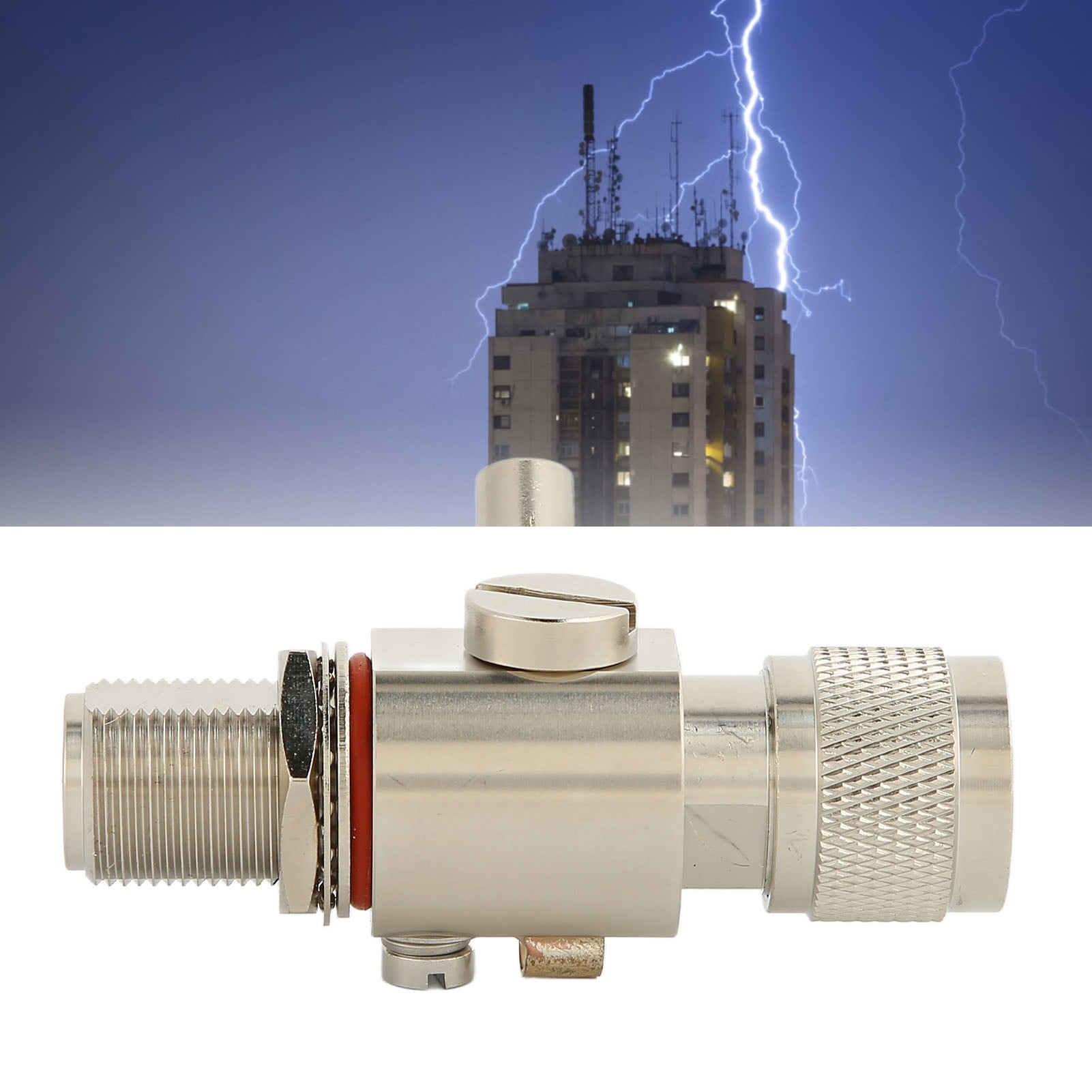 Arrestor, 50 Ohm Installation Facile N Parasurtenseur 200W Faible Perte pour Extérieur