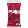 Twizzlers Twists Strawberry Flavored Candy - Strawberry - Low Fat, Trans Fat Free - 7 Oz - 12 / Carton