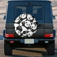 thumbnail image 3 of Kdxio Seamless Pattern Cute Panda for Tire Cover Wheel Protectors Tyre Covers Weatherproof Wheel Covers Universal Fit for Trailer Rv SUV Truck Camper Travel Trailers 15 inch, 3 of 8