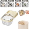 thumbnail image 2 of Kitchen Faucet Hanging Drain Basket with Suction Cup, Multi-Purpose Strainer And Vegetable Washer, Quick Waste Filter And Draining Container for Sink, Easy to Install And Remove, 1 Drain Basket, 2 of 9