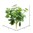 thumbnail image 2 of Vickerman 17" Artificial Green Ivy Bush, Set of 3, 2 of 3