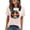 Beige, variant on Pxxlle Hawaii Graphic Tees for Women Casual Short Sleeve Going Out Beach Tshirts Loose Fit Round Neck Vacation Tops (Gray S)